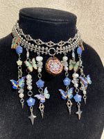 butterfly waterfall necklace