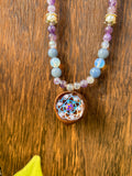 kiana crystal beaded acorn necklace {kiana’s cauldron x celestial roots}